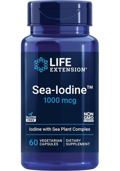 Life Extension Sea-ıodine 1000 Mcg 60 Veggie Kapsül Usa Menşeii Dmmedicineden Orijinal