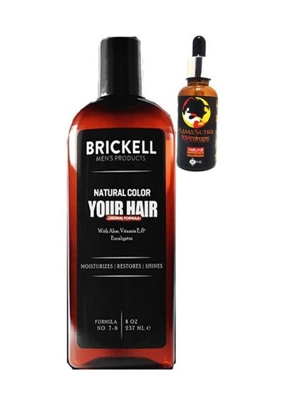 Brickell Şampuan Saçsakal Anti.white 237 Ml Şampuan + L.kamasutra Kadınlara Özel Uyarıcıdamla