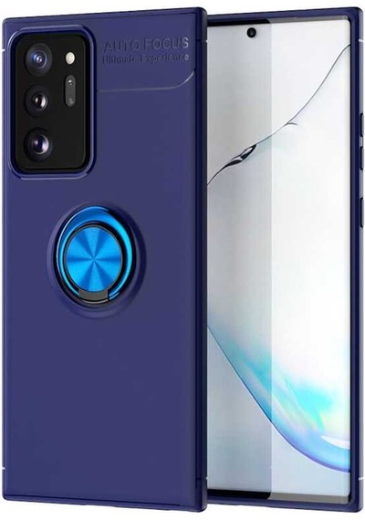 Samsung Uyumlu Galaxy Note 20 Ultra Kılıf Yüzüklü Magnetli Ravel Case