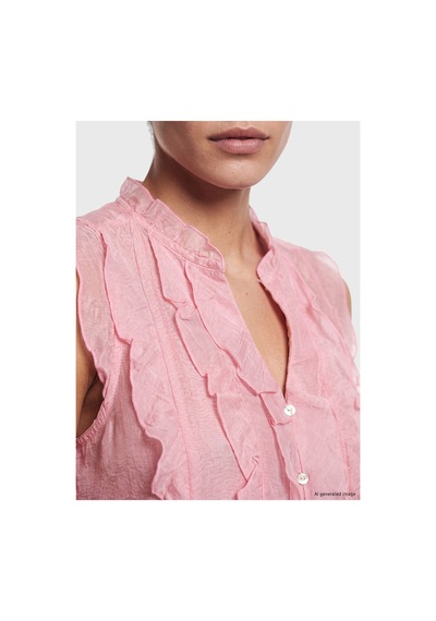 LC Waikiki Alıta Cıty Farkıyla Lcw Vision Pembe Tül Düz Kaçık Yaka Kolsuz Kadın Bluz Pembe - 918664913 Pembe LC Waikiki Alıta Cıty Farkıyla Lcw Vision Pembe Tül Düz Kaçık Yaka Kolsuz Kadın Bluz Pembe - 918664913 Pembe