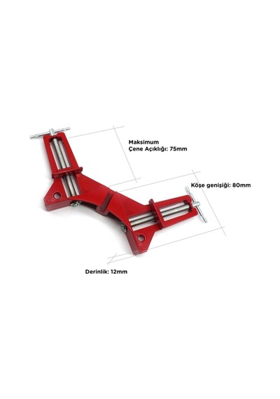 Merttools Alüminyum Köşe Mengenesi Yeni Model Mengene