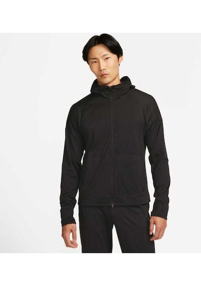 Nike Dri Fit Full-zip Erkek Sweatshirt Siyah