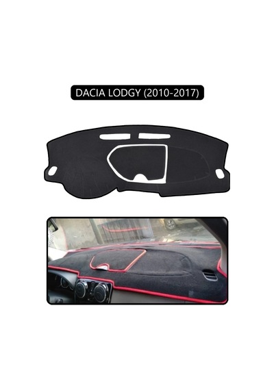 Dacıa Lodgy 2010-2017torpido Koruma Halısı Siyah Kenar