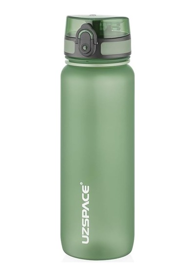 Uzspace Tritan Matara Bpa İçermeyen Su Şişesi Zeytinyağı Yeşil 800ml Diğer