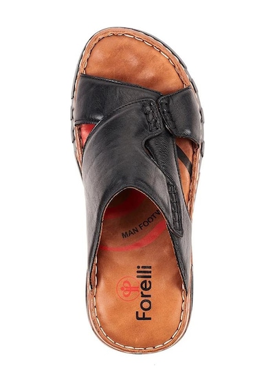 Forelli 40501 Erkek Terlik - Siyah-siyah Siyah