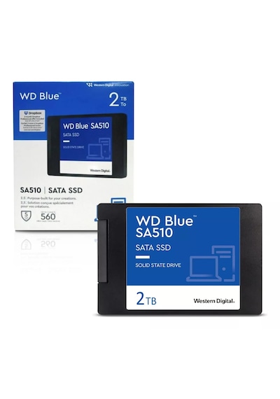 WD Blue SA510 WDS200T3B0A 2.5" 2 TB 560-520 MB/s Sata3 SSD