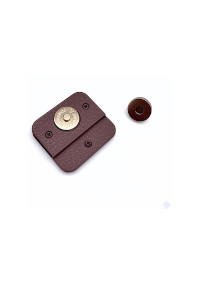 Angel Çanta Aksesuar Vizon Renk 5x4.5 Cm Mıknatıslı Mat Kilit