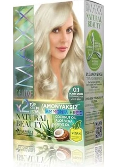 Natural Beauty Amonyaksız Set Saç Boyası 0.1 Platin Sarısı