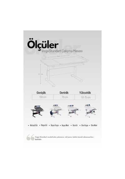 Vega Standart Yükseklik Ve Eğim Ayarlı, Modern Çekmeceli Bilgisayar, Ofis Ve Çalışma Masası Fuşya Gri Vega Standart Yükseklik Ve Eğim Ayarlı, Modern Çekmeceli Bilgisayar, Ofis Ve Çalışma Masası Fuşya Gri