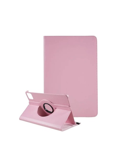 Mi Pad 6 2023 23043rp34g Uyumlu 360 Dönebilen Standlı Pu Deri Tablet Kılıfı - Pembe - T29351