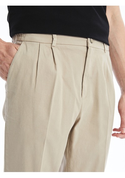 Lcwaıkıkı Classic Bej Standart Kalıp Erkek Chino Pantolon