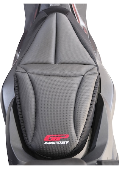 Gp Kompozit Yamaha Nmax 125 / 155 2015-2026 Uyumlu Fileli Motosiklet Konfor Sele Kılıfı Siyah