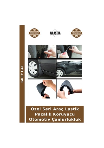 Özel Seri Araç Lastik Paçalık Koruyucu Otomotiv Çamurlukluk
