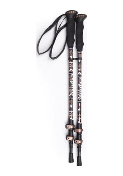 Evolite Golden Quick-lock Dıştan Kilitli Trekking Batonu Çok Renkli