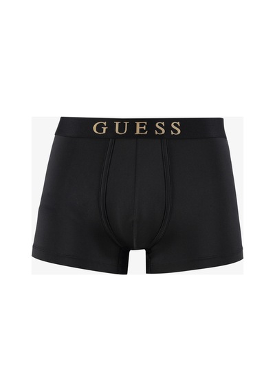 Guess Microfiber 3'lü Erkek Siyah Boxer Siyah