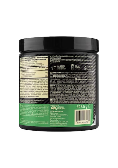 Optimum Micronized Creatine Powder 247.5 Gr