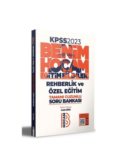 2023 KPSS Eğitim Bilimleri Rehberlik ve Özel Eğitim Tamamı Çözümlü Soru Bankası- Benim Hocam Yayınları
