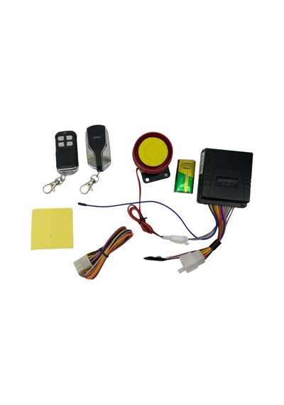 Motosiklet Alarm Ve Çalıştırma Seti Pil Destekli