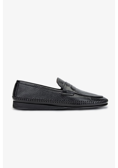 Valmenti Castor Erkek Siyah Gyk Hakiki Deri Loafer Ayakkabı 477 68611 Erk Ayk Y24 Siyah