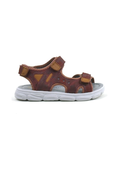Rakerplus Hakiki Deri Bordo Çocuk Sandalet Bordo