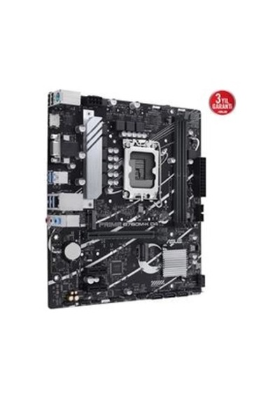 Asus Prime B760m-k D4 Intel B760 Soket 1700 Ddr4 5333 Oc Mhz Matx Gaming Oyuncu Anakart Kdo