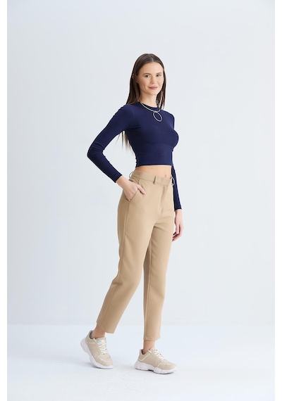 Sortie Collection Klasik Pantolon Vizon-vizon Vizon