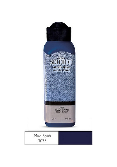 Akrılık Boya Artdeco Mavı Sıyah 140Ml. 3035