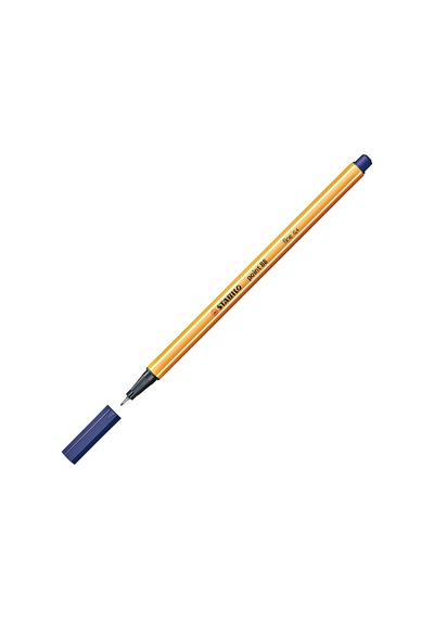 Stabilo 88 Point Fineliner Keçe Uçlu Kalem 0.4Mm 22 Gece Mavisi