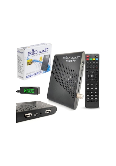 Riosat RHD-870 Mini Full HD Uydu Alıcısı
