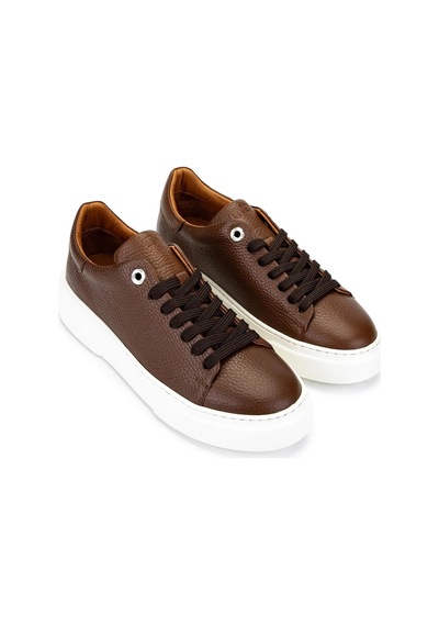 Tamer Tanca Kadın Hakiki Deri Taba Sneakers & Spor Ayakkabı 1145 Z-2501 Bn Ayk Y26 Taba Fltr
