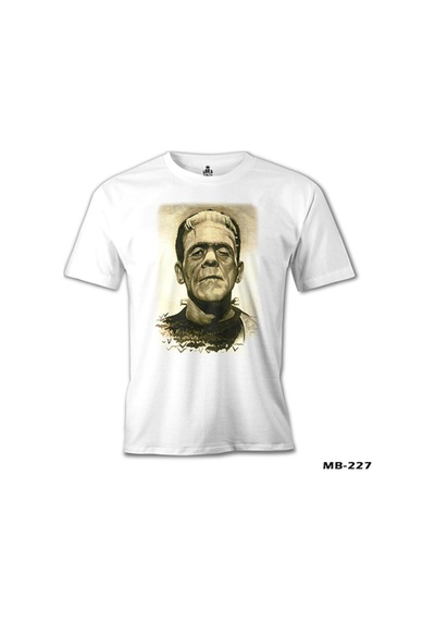 Frankenstein Beyaz Erkek Tshirt
