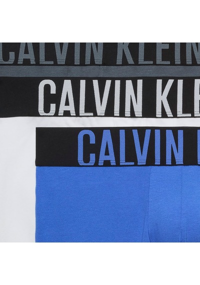 Calvin Klein Erkek Siyah/beyaz/mavi 3'lü Boxer 000nb3608a 2800324