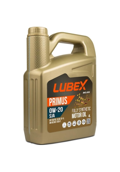 Lubex Sja 0W-20 Tam Sentetik Motor Yağı 4 x 4 L