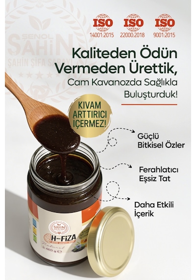H-fiza Karışımlı Macun 460g Geleneksel Macun