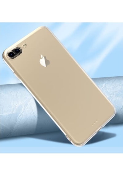Apple Uyumlu iPhone 7 Plus 8 Plus Kilif Seffaf Silikon Kamera Korumali Tipali 390575764
