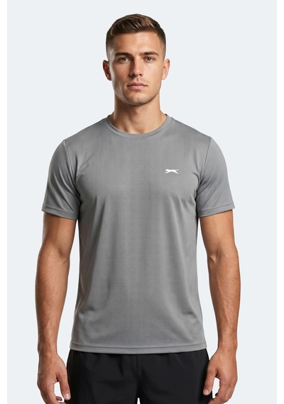 Slazenger Hardflex Erkek Gri Tişört