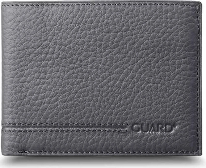 Guard Mat Siyah Klasik Deri Erkek Cüzdanı Çok Renkli