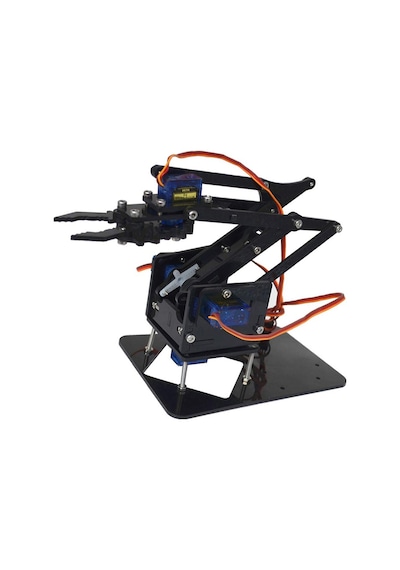 Arduino Robot Kol 35 Parça (Vidalar Ve Motorlar Dahil)