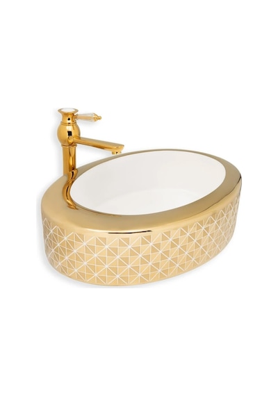 Lena E-8126 Tezgahüstü Lavabo