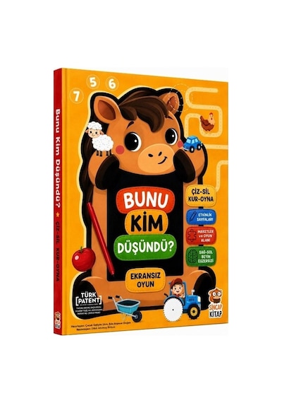 Sincap Kitap Bunu Kim Düşündü Tabletli Maketli Etkinlik Kitabı