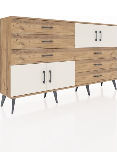 Arges Konsol 2 Raflı 6 Çekmeceli 4 Kapaklı 176x30x99 Çam-aytaşı/çam Aytası/atlas Çam - Atlas Çam Arges Konsol 2 Raflı 6 Çekmeceli 4 Kapaklı 176x30x99 Çam-aytaşı/çam Aytası/atlas Çam - Atlas Çam