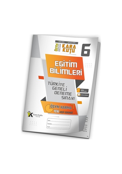 2025 KPSS EĞİTİM BİLİMLERİ  Çıkmış Soru TG Deneme 10/6. Kitapçık