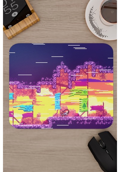 Celeste Kaymaz Dikişli Kauçuk Oyuncu Mousepad V5 - 22x18 Gaming Mouse Pad Fare Altlığı
