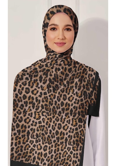 İpekal Soft Pamuk Şal-70 X 190 -06098 Siyah-hardal
