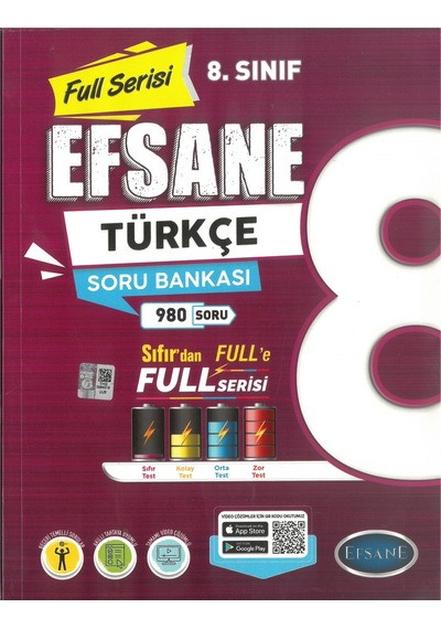 Efsane Yayınları 8.sınıf T.c. İnkılap Tarihi Ve Atatürkçülük Soru Bankası Full Serisi