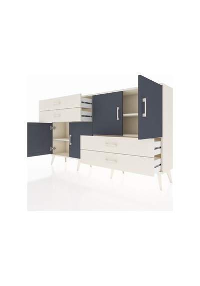 Arges Konsol 3 Raflı 4 Çekmeceli 4 Kapaklı 176x30x99 Aytaşı-antra Aytaşı-antrasit/aytaşı Arges Konsol 3 Raflı 4 Çekmeceli 4 Kapaklı 176x30x99 Aytaşı-antra Aytaşı-antrasit/aytaşı