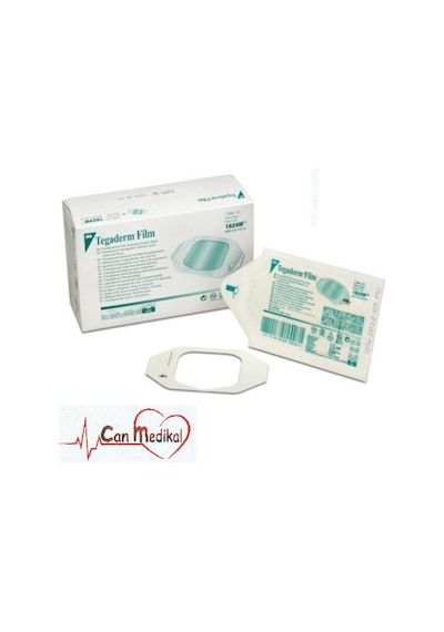 3M Tegaderm 1624W 6Cm*7Cm Su Gecırmez Bant Seffaf(5 Adet)