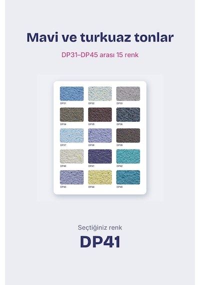 Depka Pamuk Sıva Dp41 2 Kg 7-8 M² İpek Sıva Alternatifi Isı Ve Ses Yalıtımlı Dekoratif Sıva