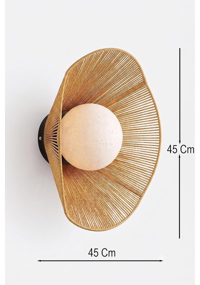 Handmade Makrome Aplik - Sadya Çok Renkli