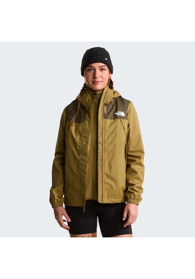 The North Face W Antora Rain Jacket Kadın Yağmurluk-32889 Cedar Sarı